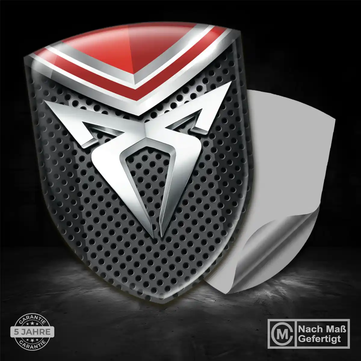 Cupra Wappen Emblem Auto Premium-Edition