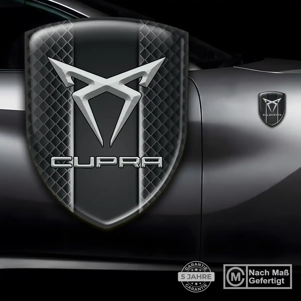 Cupra Wappen Emblem Auto Premiumqualität