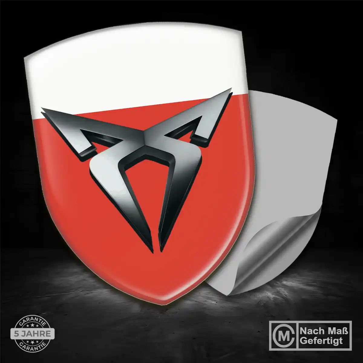 Cupra Wappen Emblem Hohe Qualität