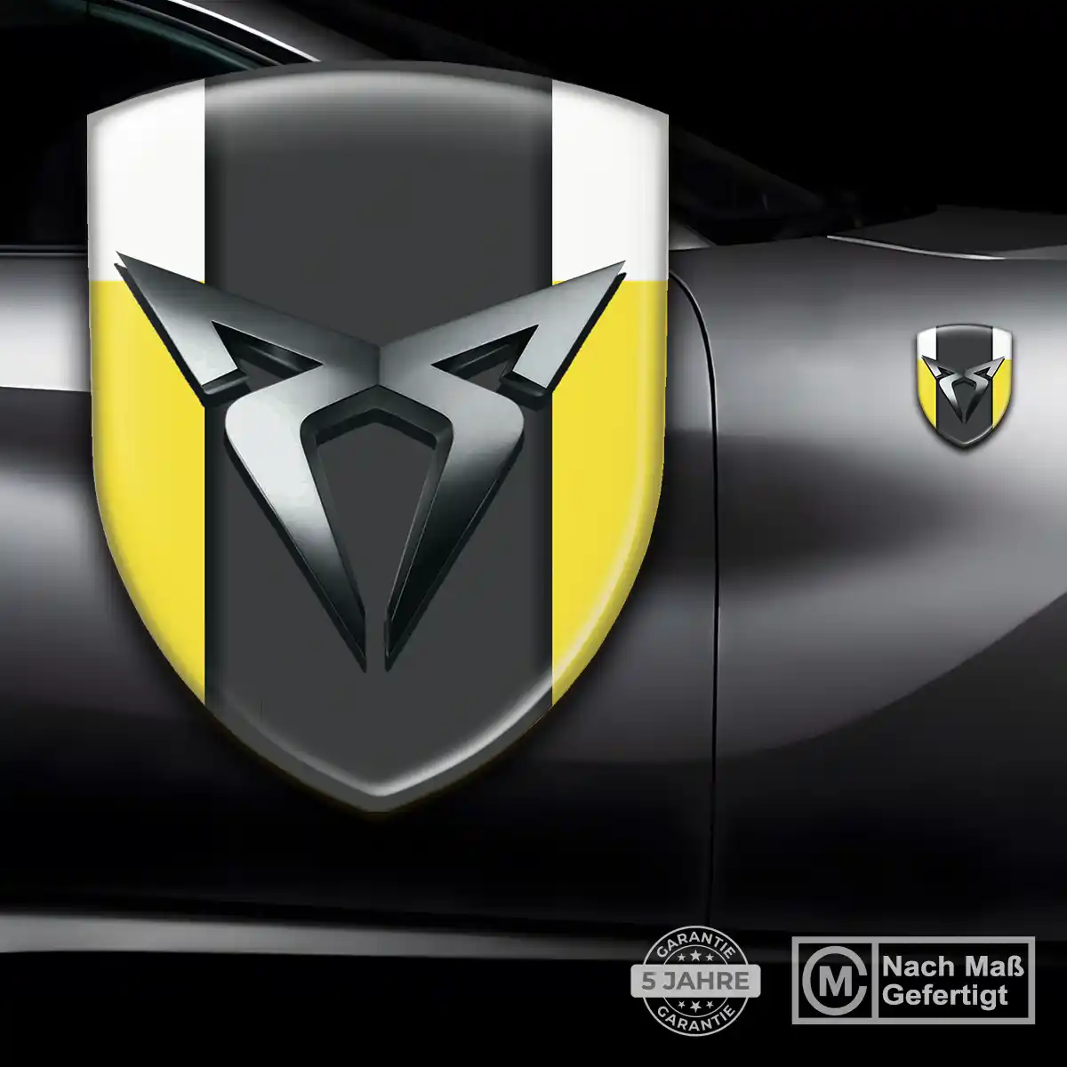 Cupra Wappen Emblem Premiumqualität