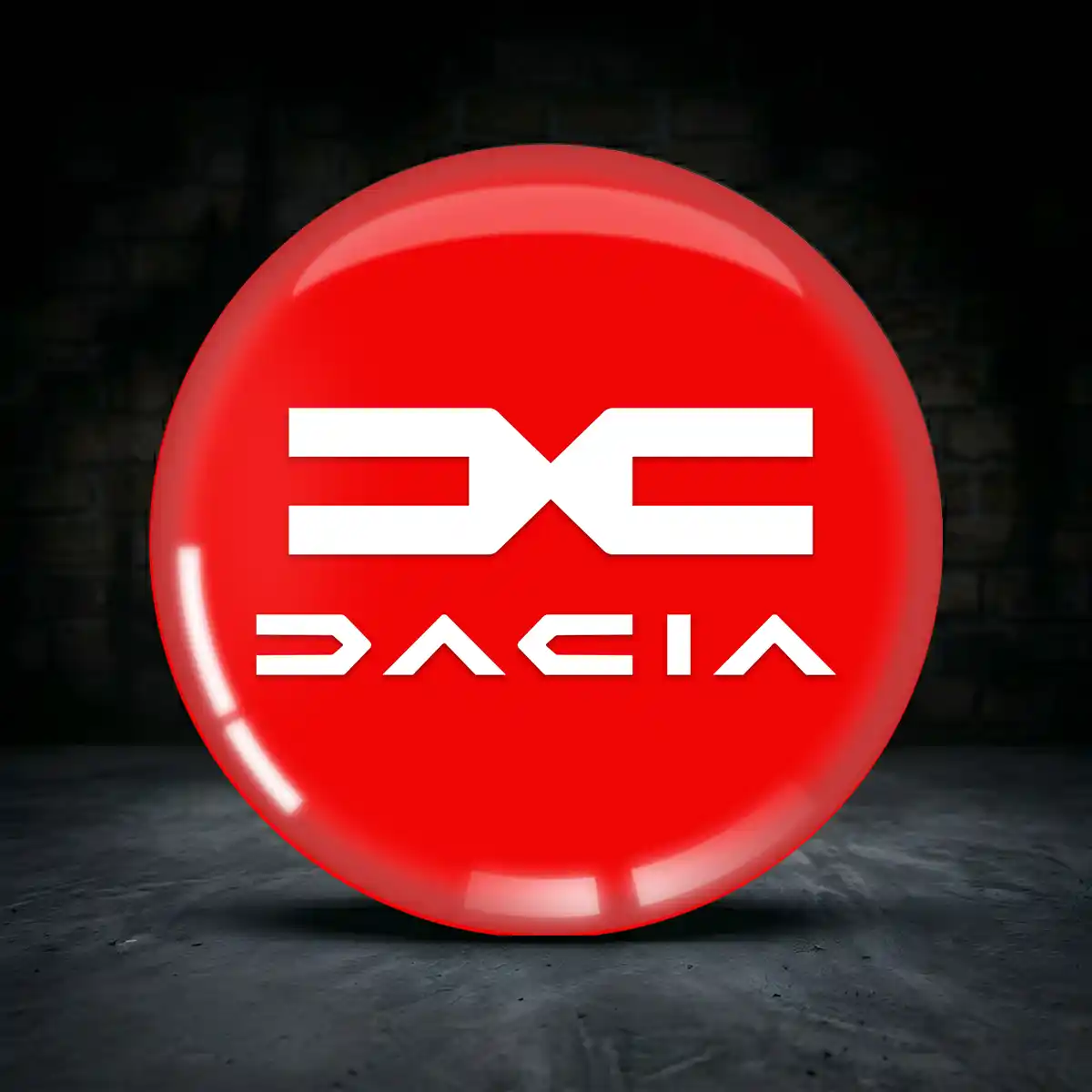 Dacia Aufkleber Radmitte Hohe Qualität