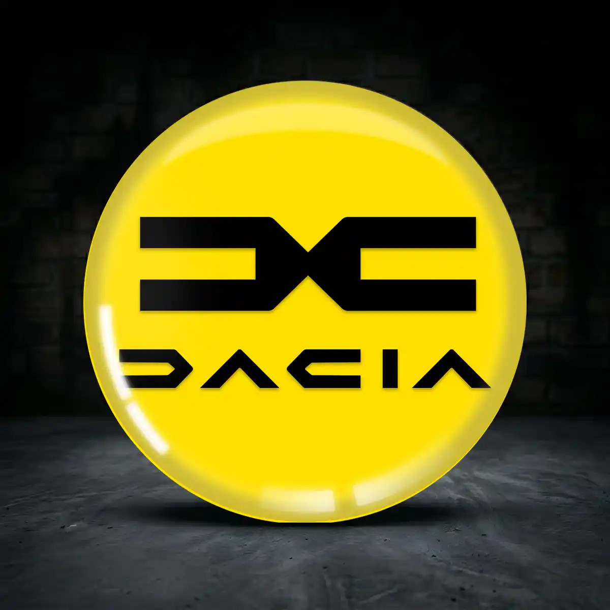 Dacia Embleme Silikon Aufkleber Stilvolles Design