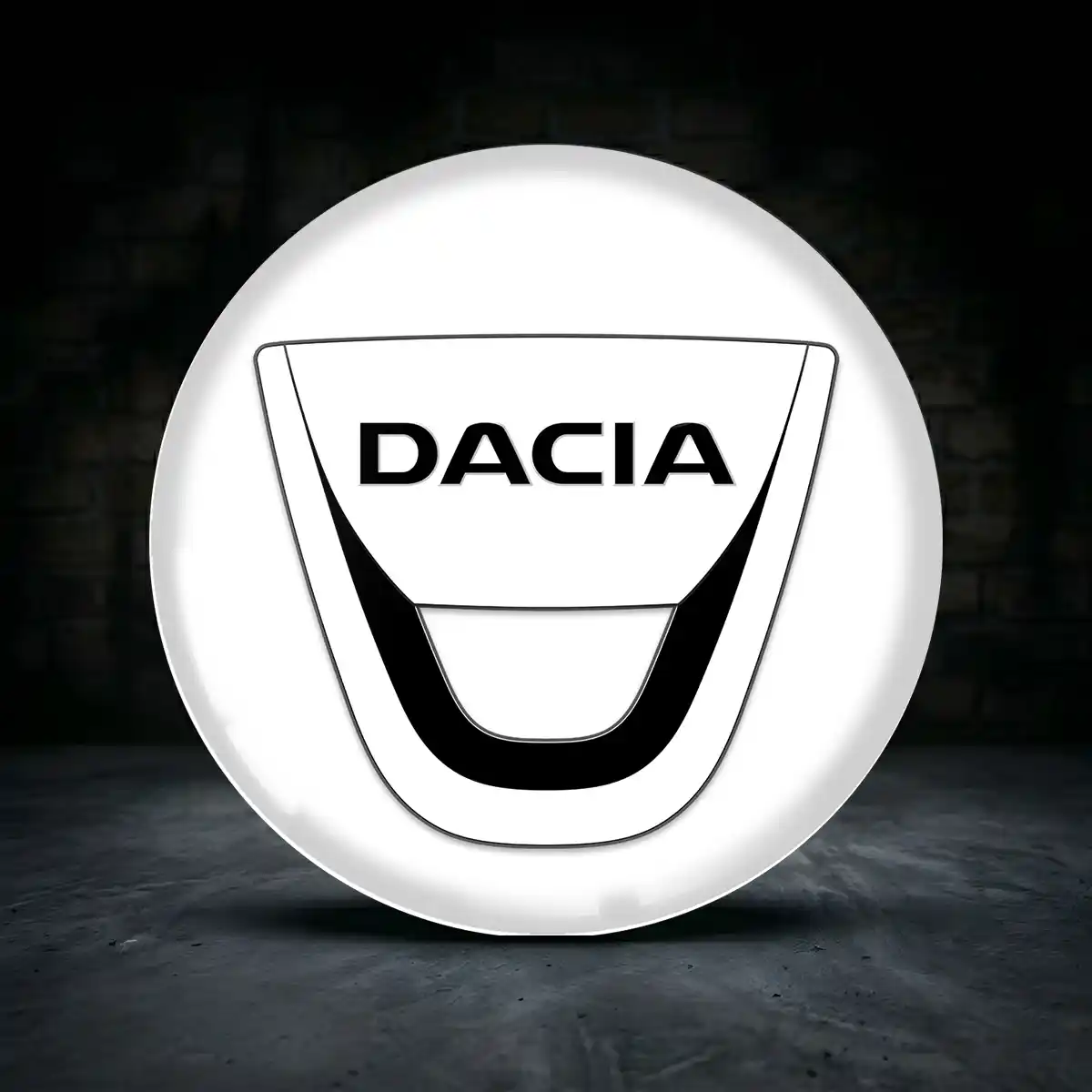 Dacia Rad Mitte Aufkleber Radkappen Hohe Qualität