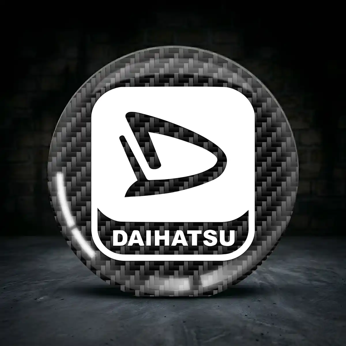 Daihatsu Aufkleber Nabendeckel Premium-Edition