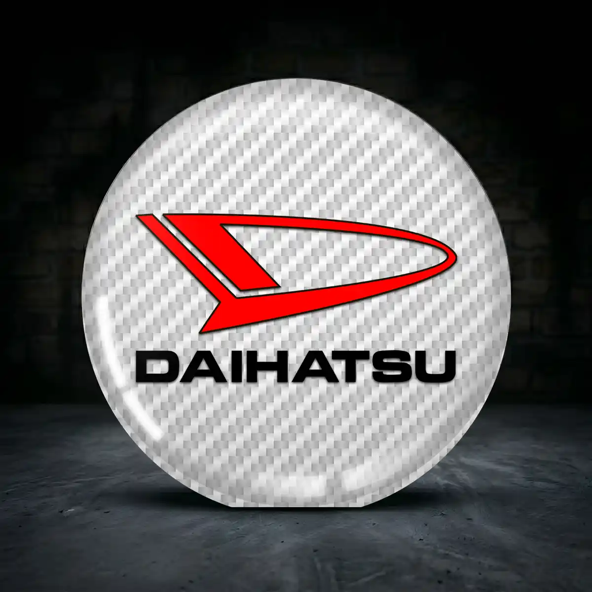 Daihatsu Aufkleber Radkappen Premium-Edition