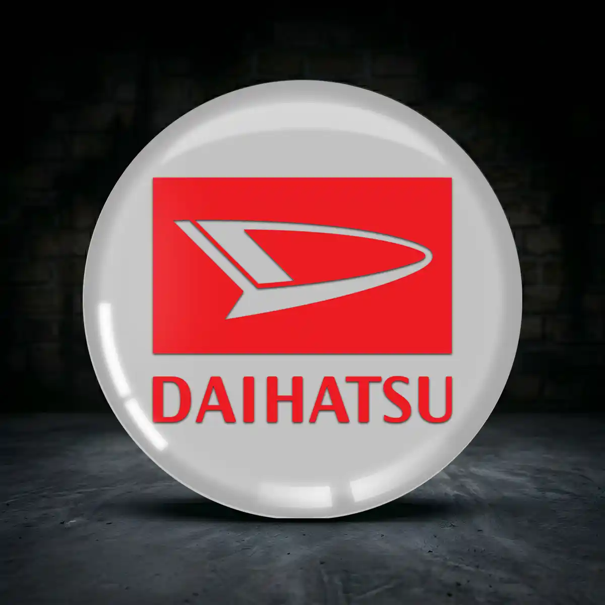 Daihatsu Aufkleber Radmitte Premium-Edition