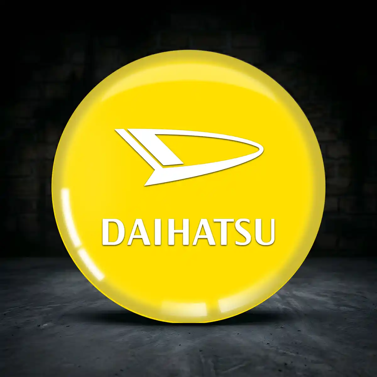 Daihatsu Embleme Silikon Aufkleber Premium-Edition