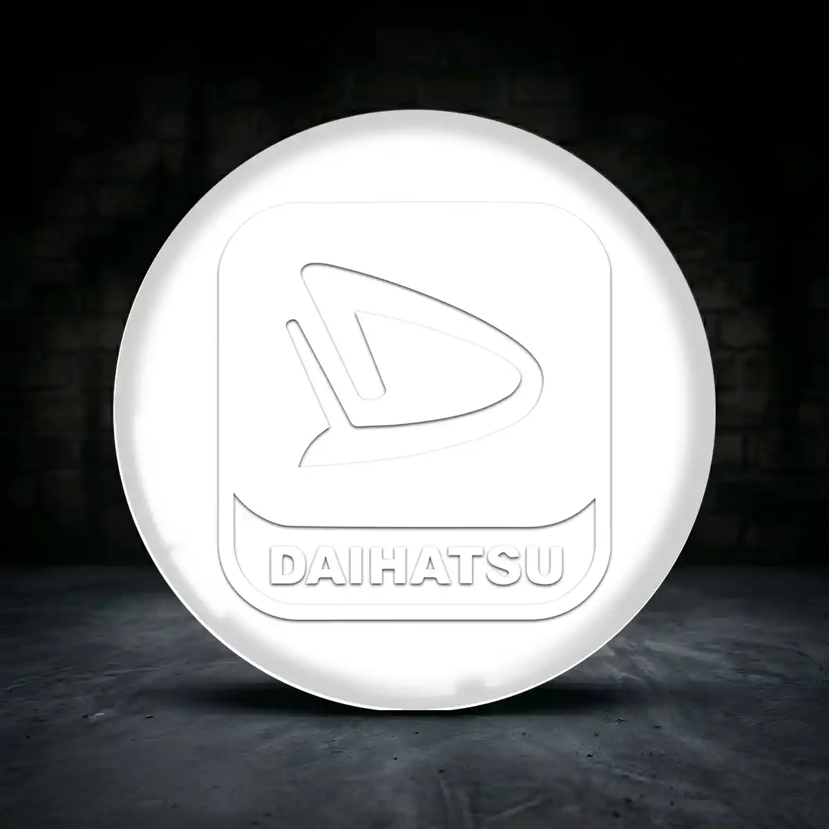 Daihatsu Nabendeckel Aufkleber Premium-Edition