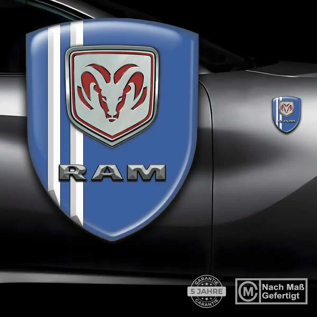Dodge Aufkleber Auto Stilvolles Design
