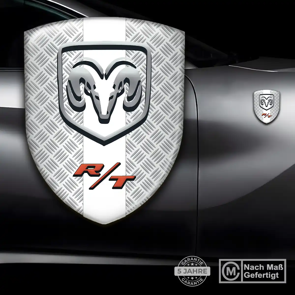 Dodge Aufkleber Emblem Auto Stilvolles Design
