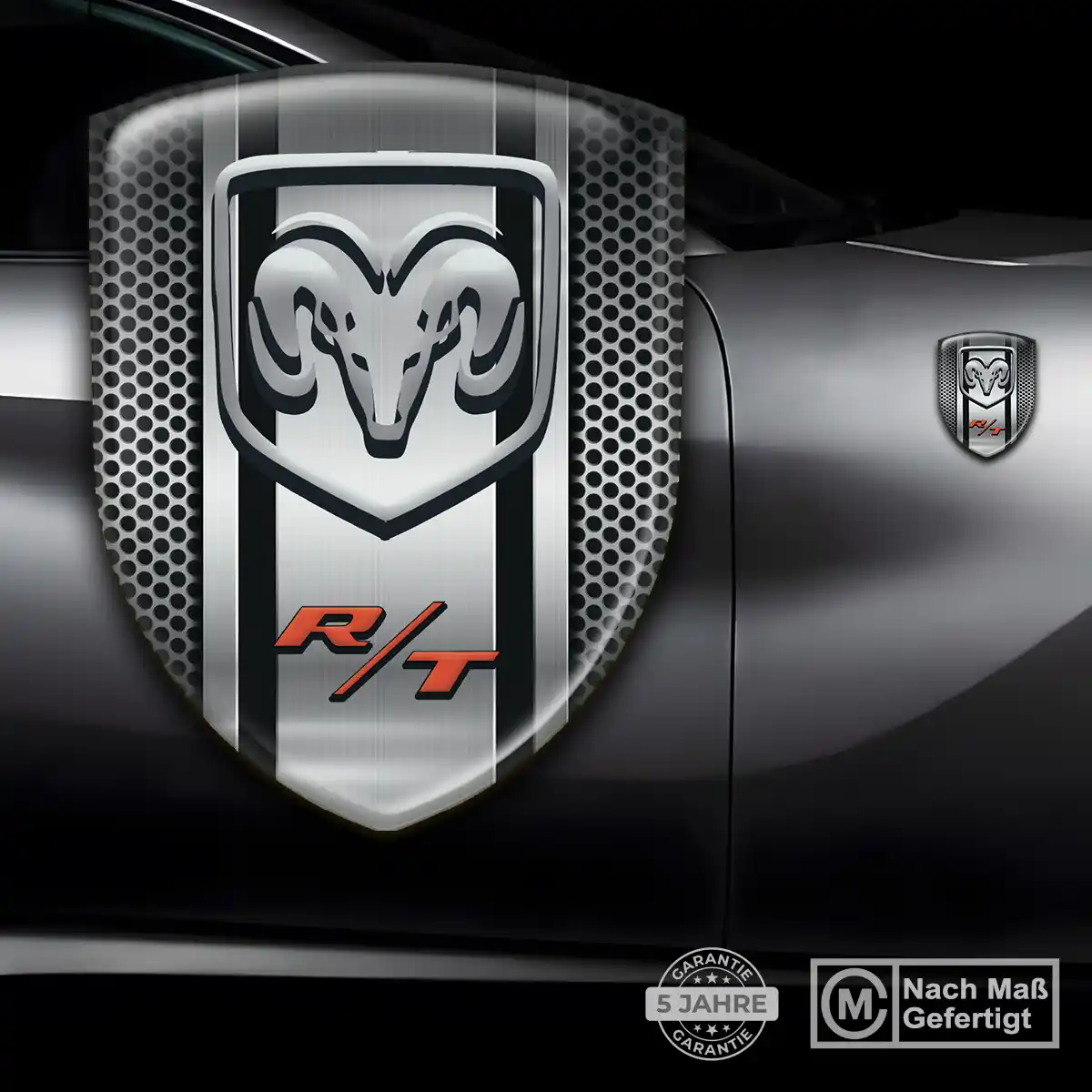 Dodge Aufkleber Emblem Hohe Qualität