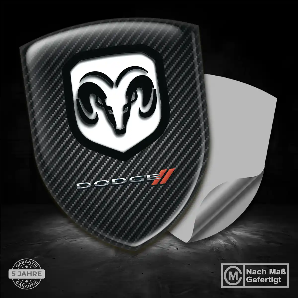 Dodge Aufkleber Embleme Silikon Hohe Qualität