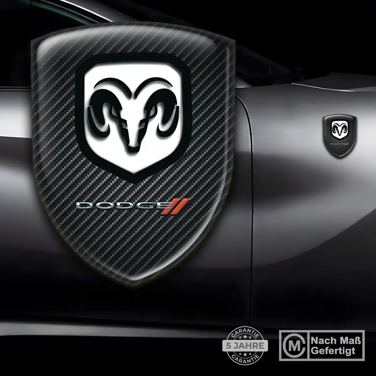Dodge Aufkleber Embleme Silikon Hohe Qualität