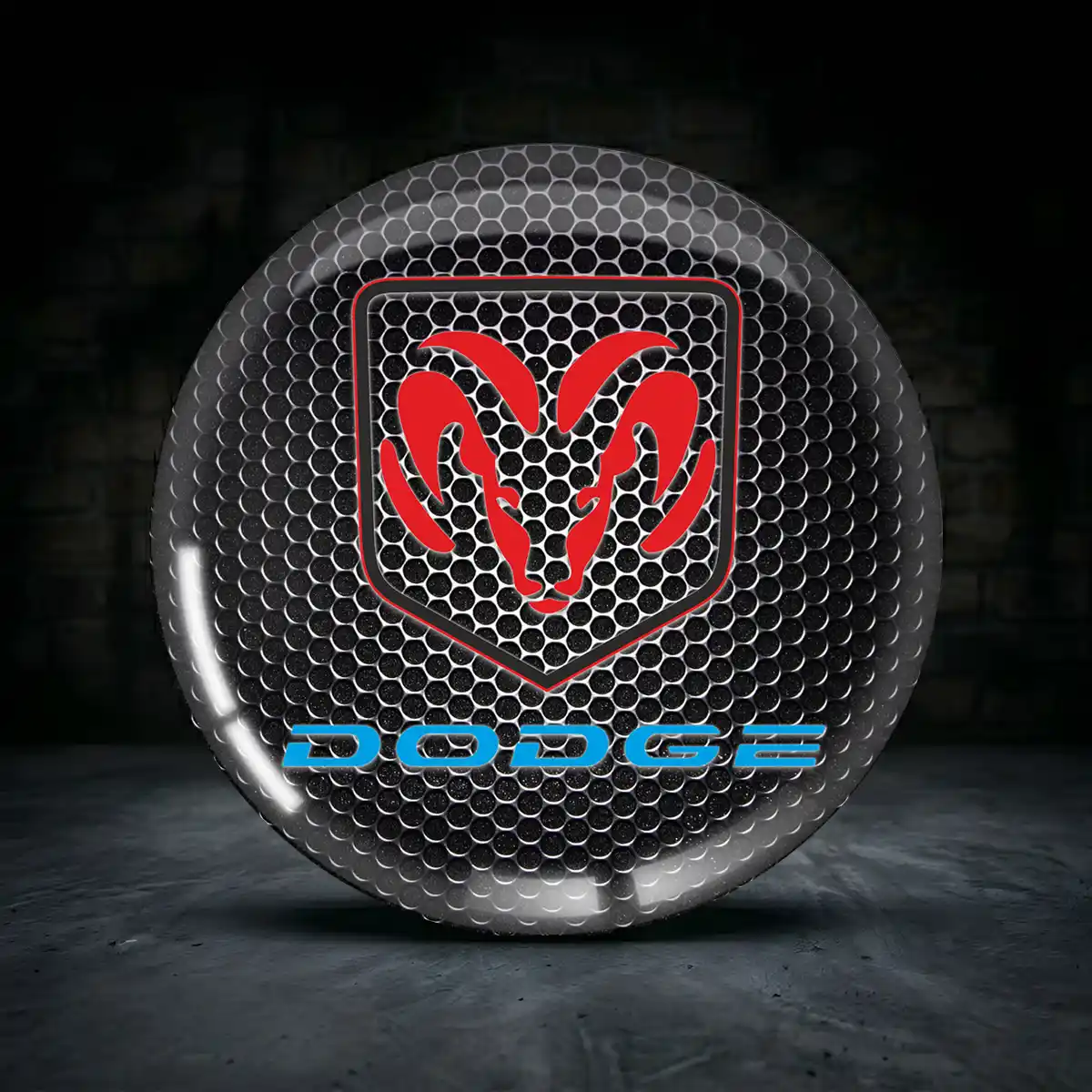 Dodge Aufkleber Nabendeckel Hohe Qualität