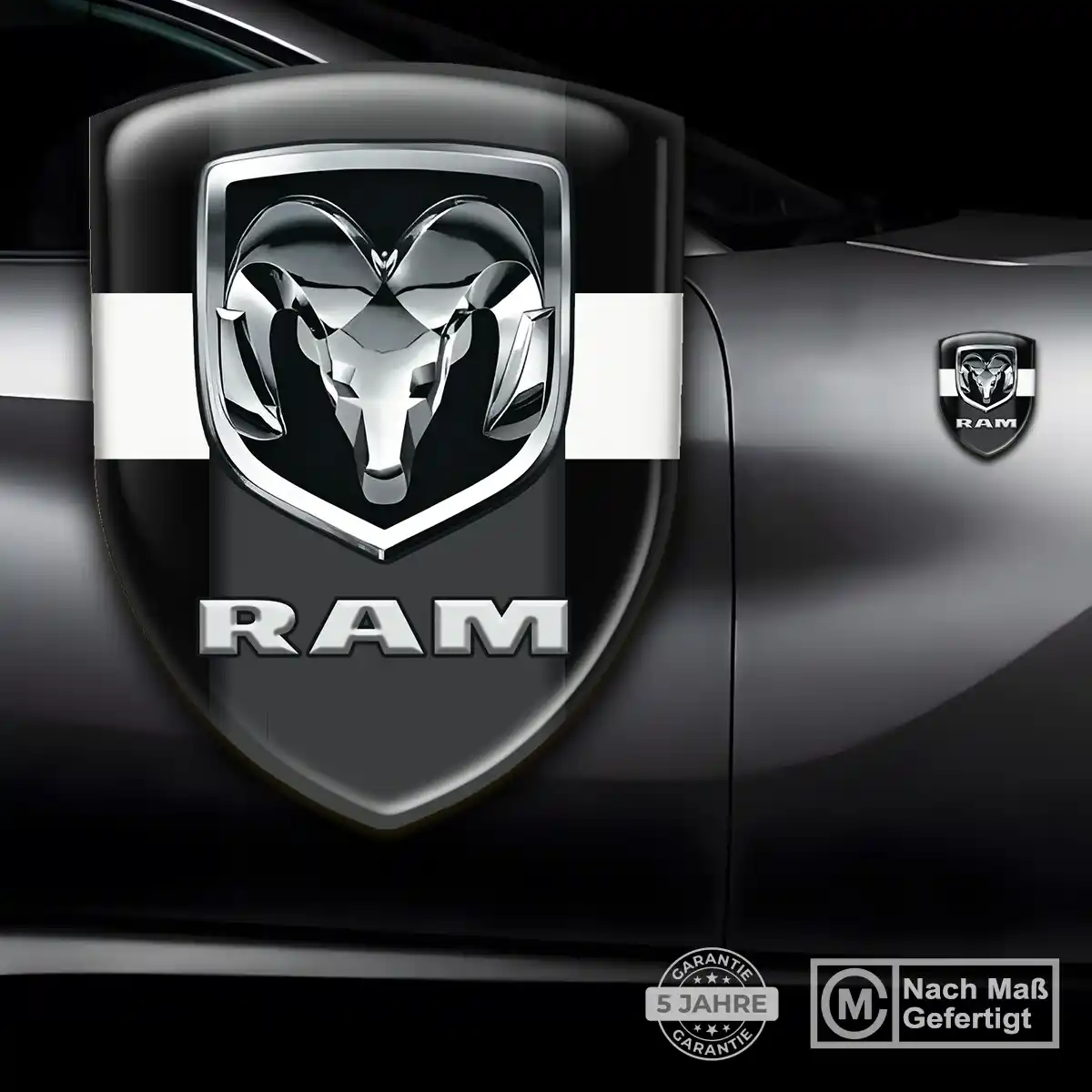 Dodge Aufkleber Wappen Auto Hohe Qualität