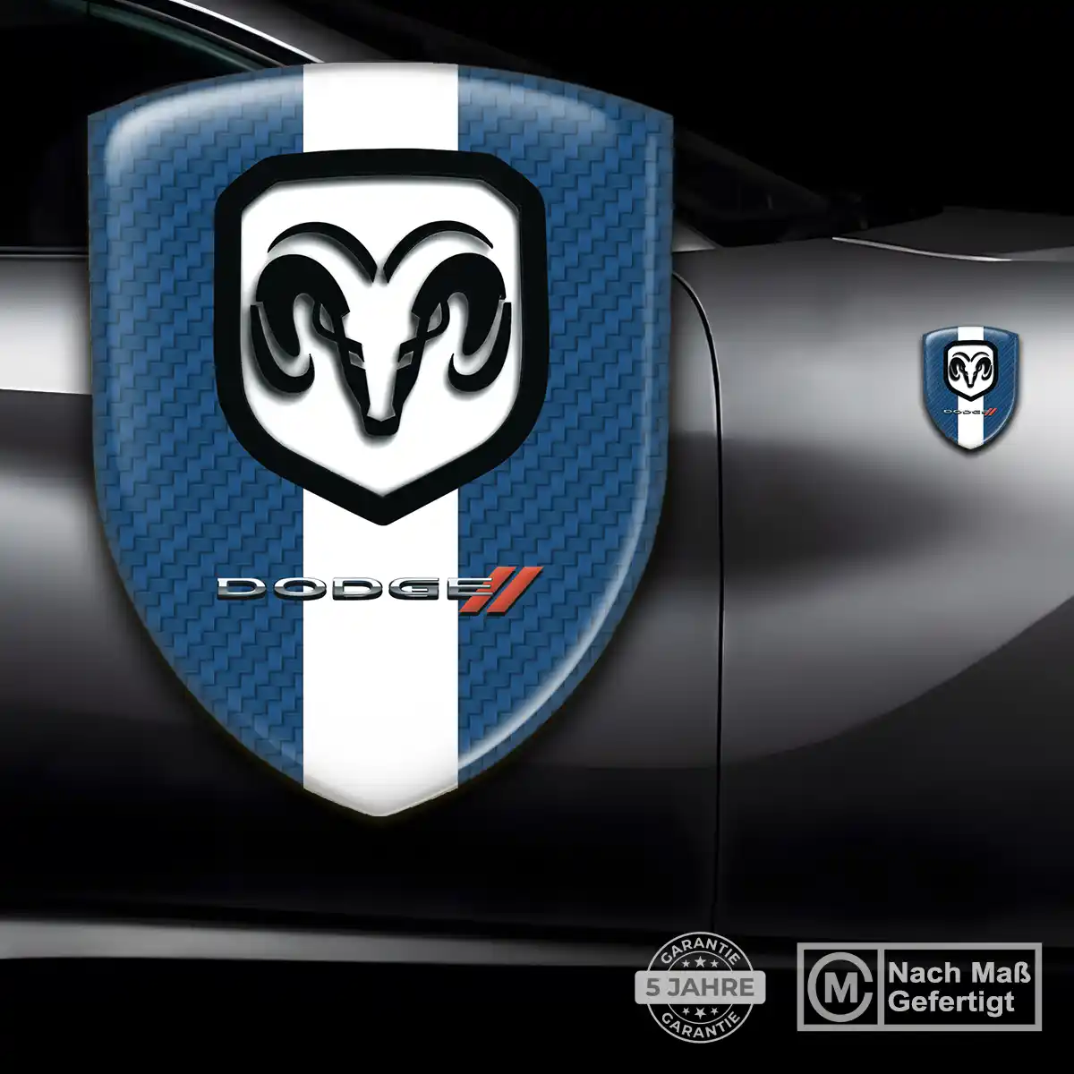 Dodge Aufkleber Wappen Emblem Hohe Qualität