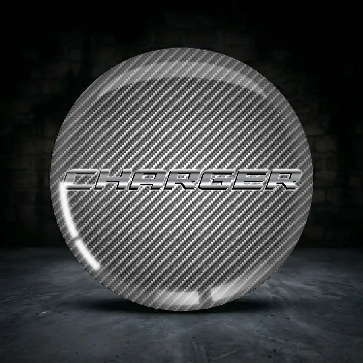Dodge Charger Aufkleber Radmitte Stilvolles Design