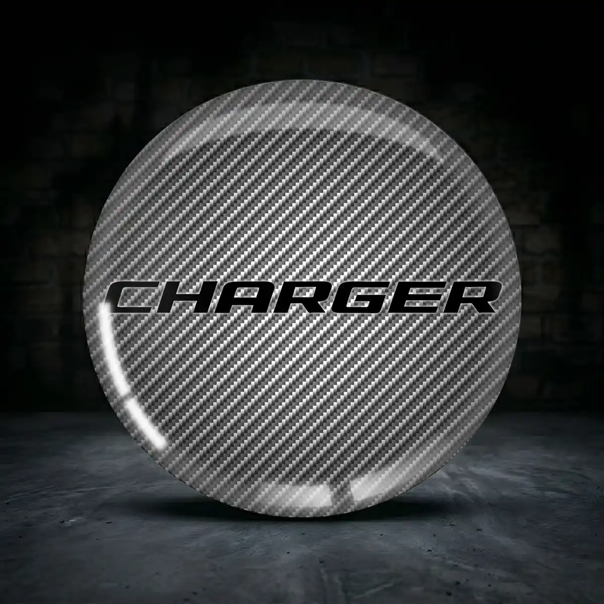 Dodge Charger Radmitte Aufkleber Stilvolles Design