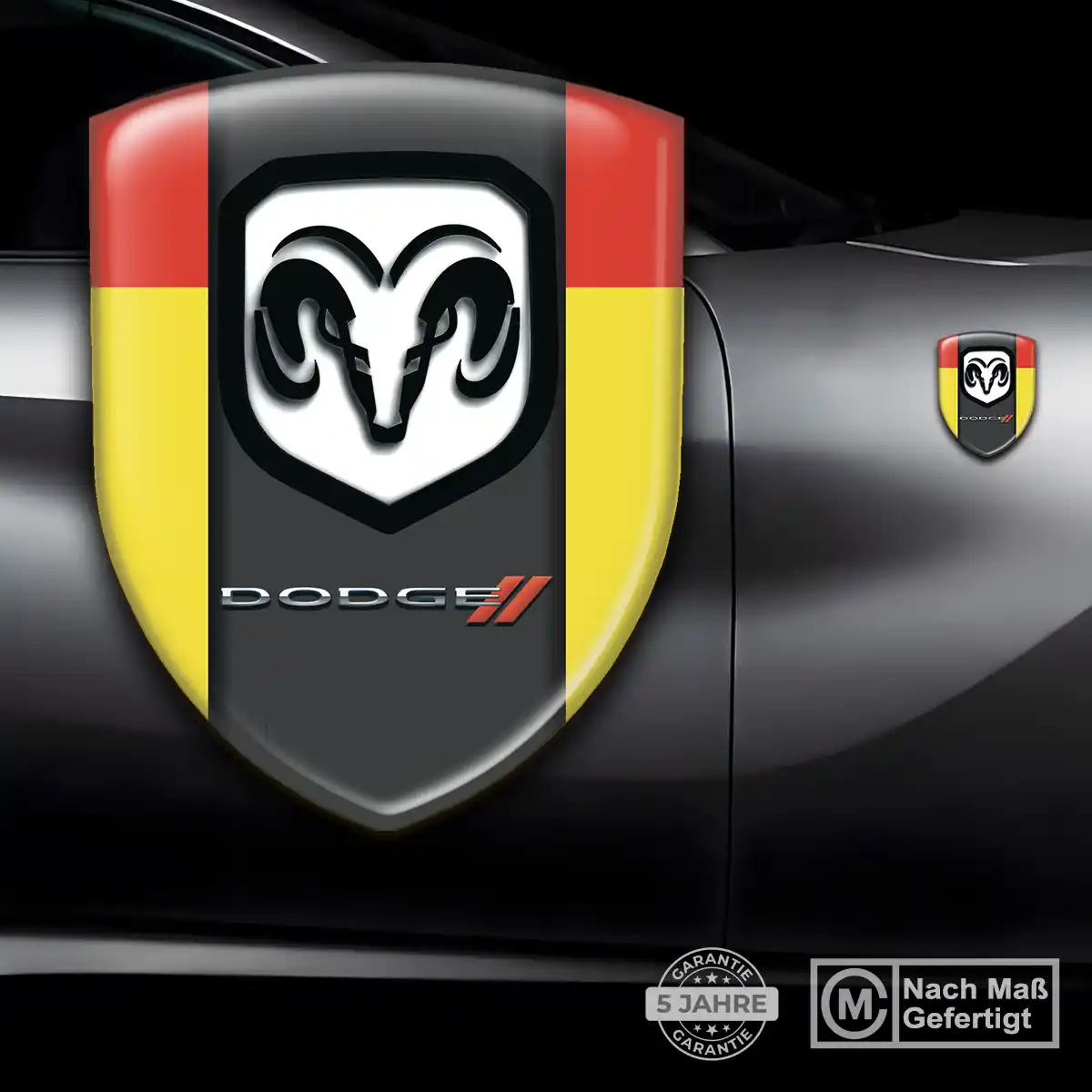 Dodge Emblem Aufkleber Auto Hohe Qualität