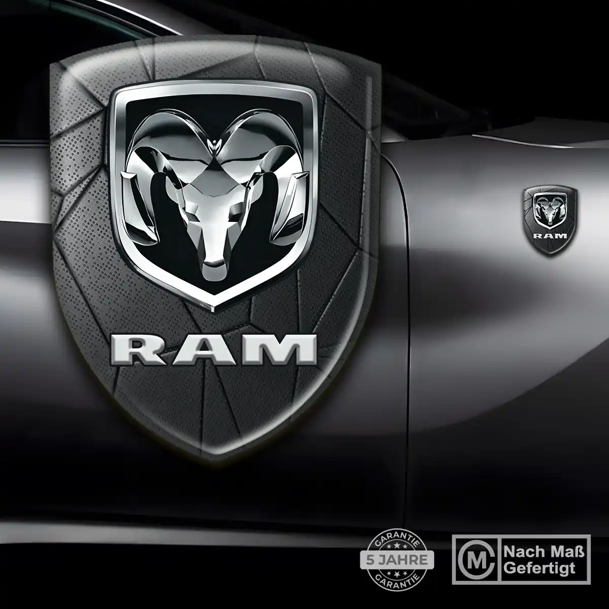 Dodge Emblem Aufkleber Auto Stilvolles Design