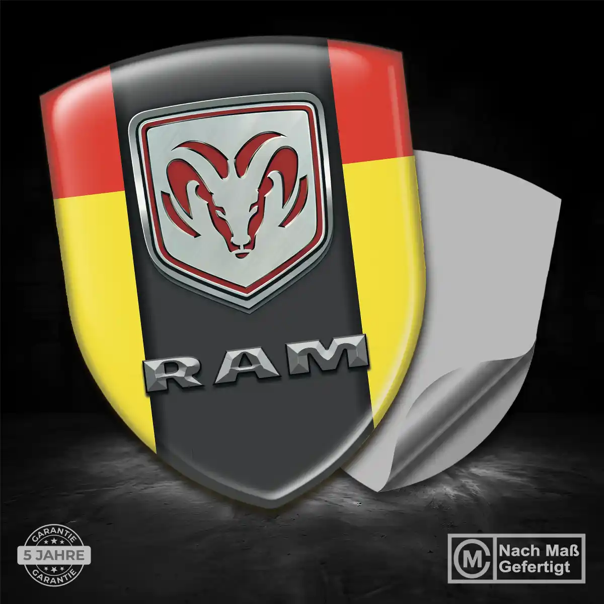 Dodge Emblem Aufkleber Hohe Qualität