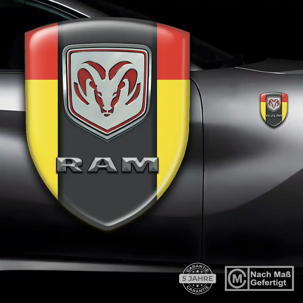 Dodge Emblem Aufkleber Hohe Qualität