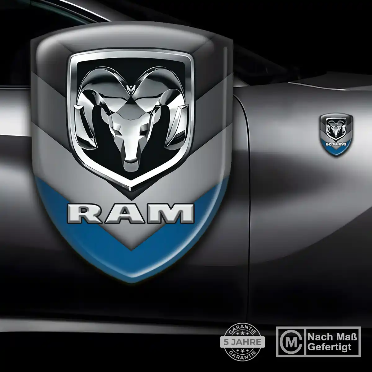 Dodge Emblem Auto Stilvolles Design