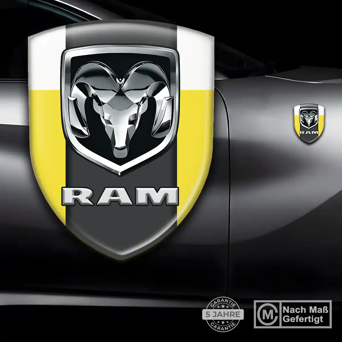 Dodge Emblem Wappen Auto Hohe Qualität
