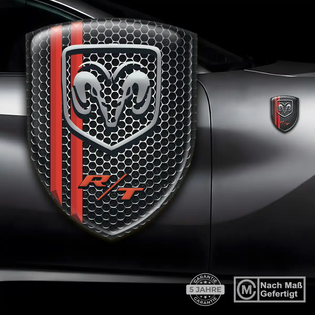 Dodge Emblem Wappen Hohe Qualität