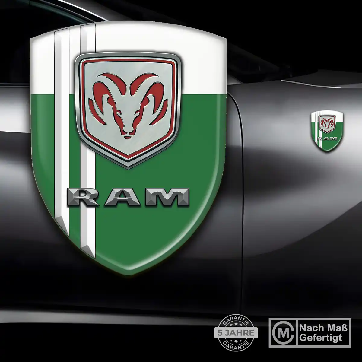 Dodge Emblem Wappen Stilvolles Design