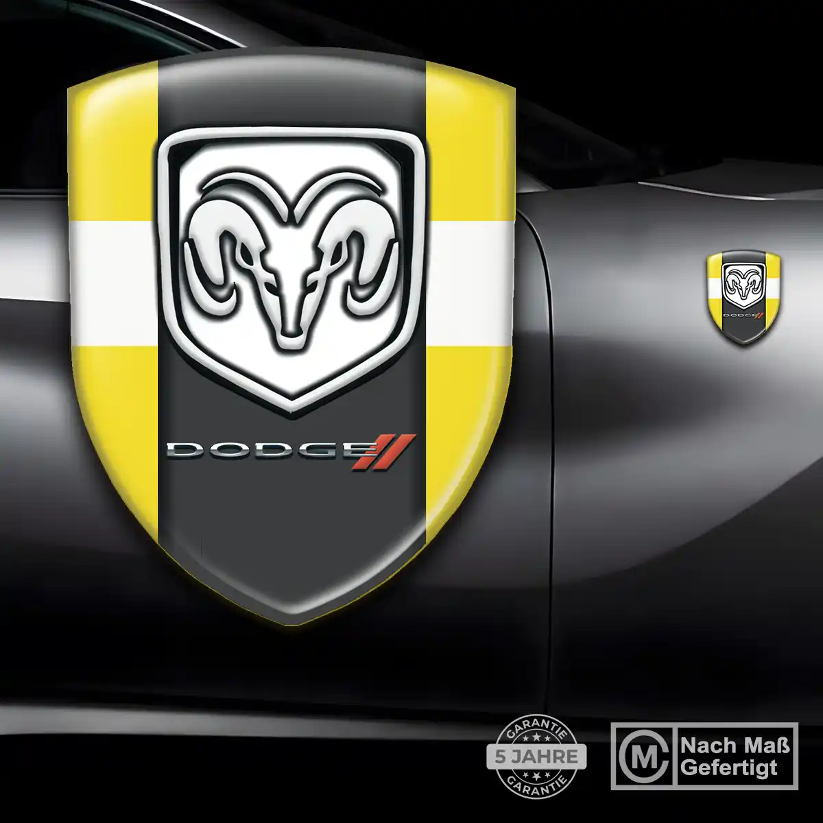 Dodge Embleme Auto Stilvolles Design