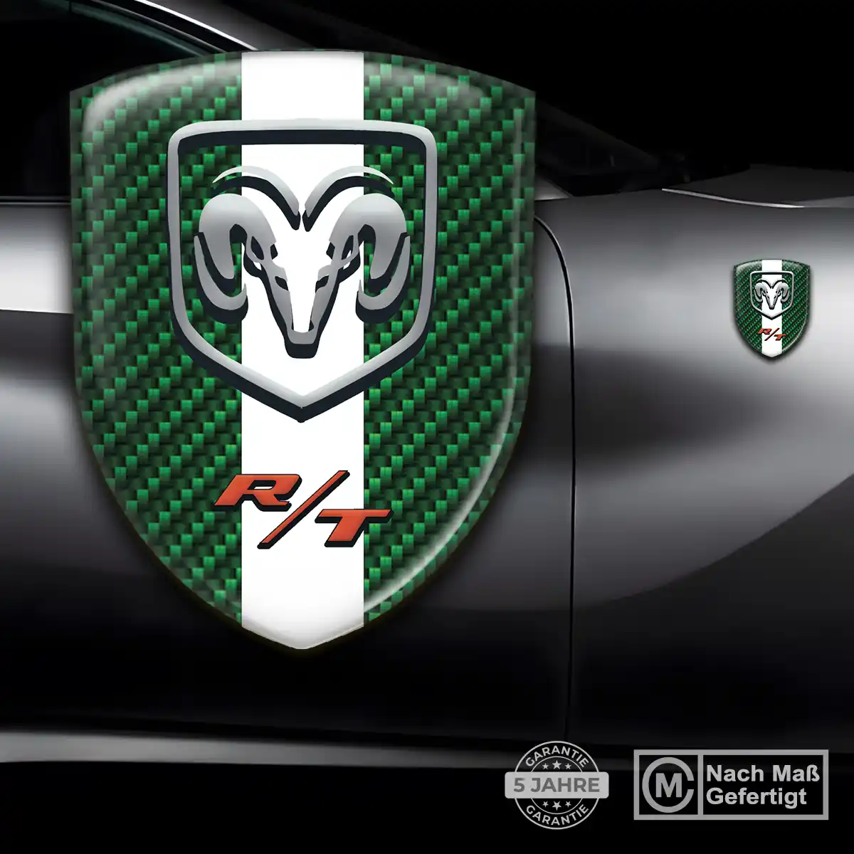 Dodge Embleme Stilvolles Design