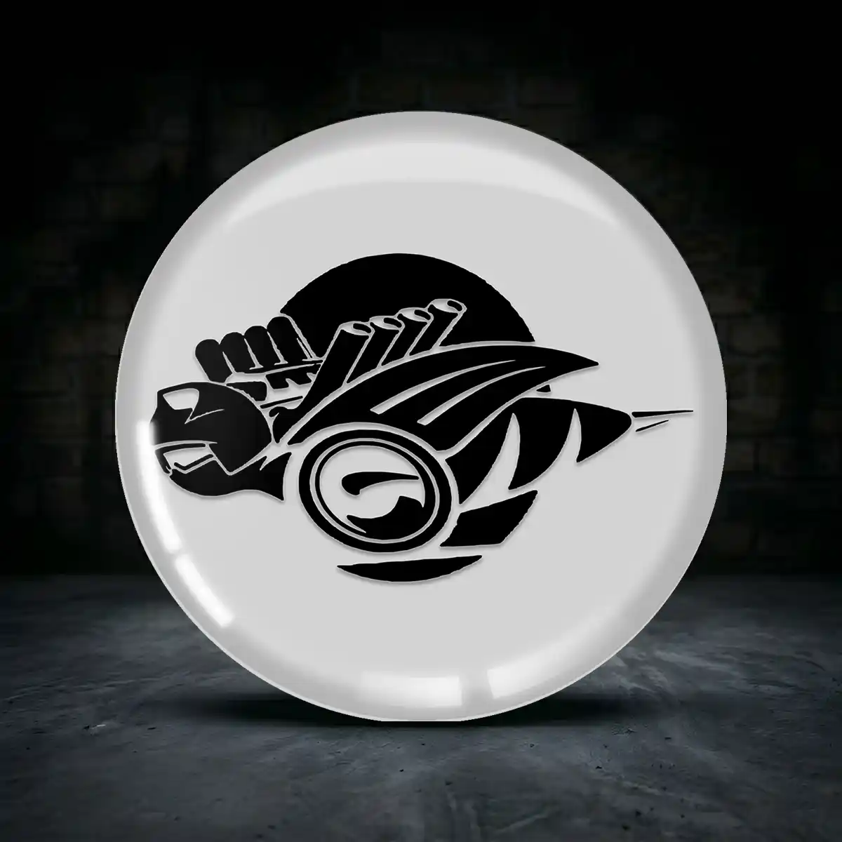 Dodge Nabendeckel Aufkleber Hohe Qualität