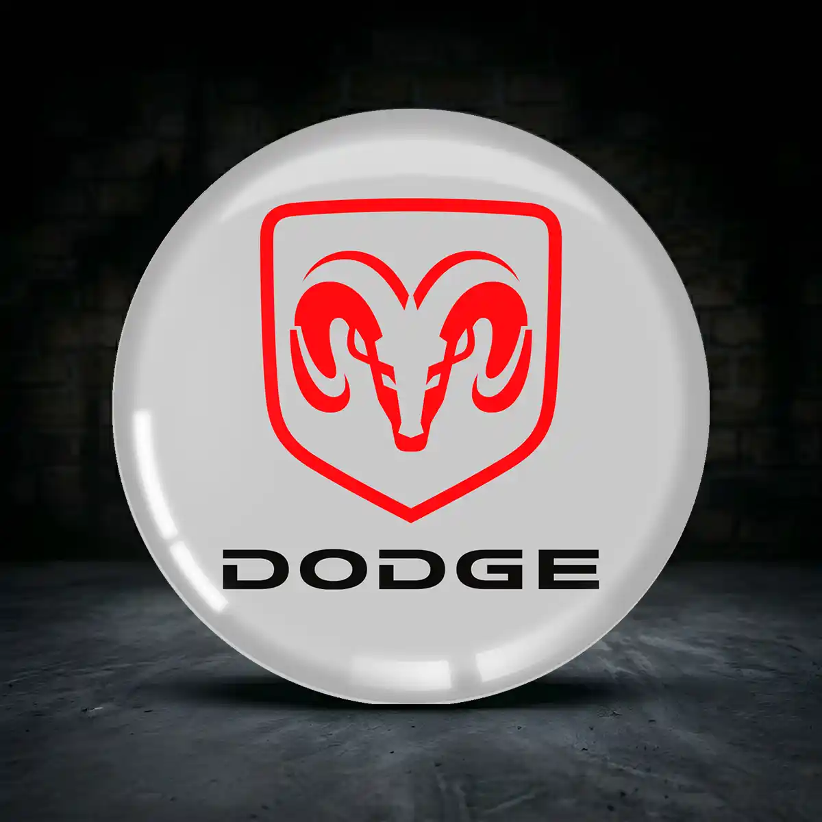 Dodge Radkappen Aufkleber Premium-Edition