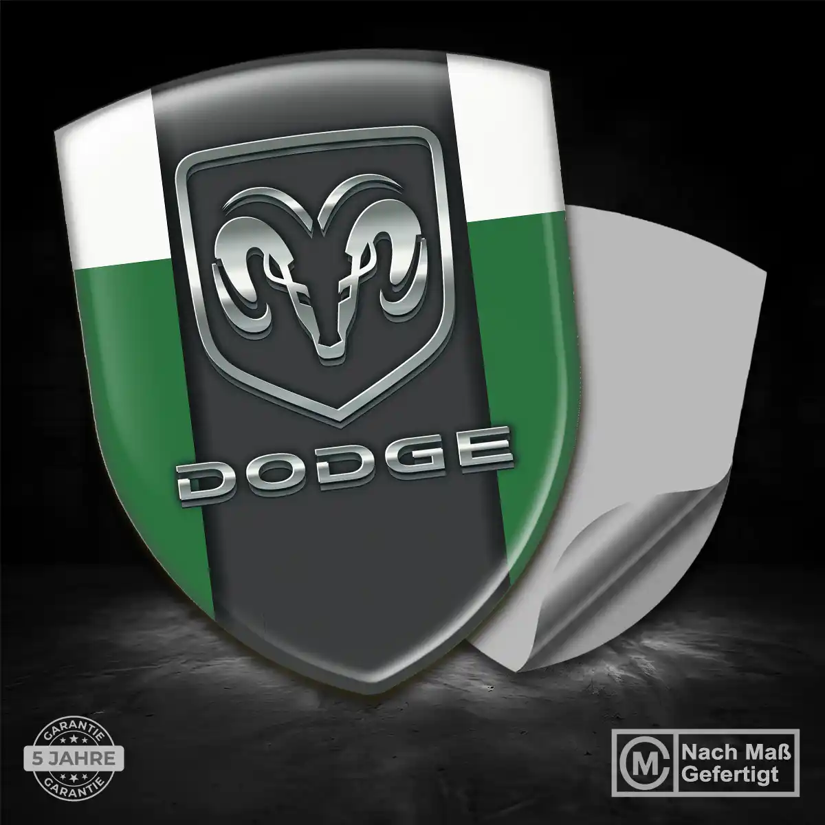 Dodge Silikon Aufkleber Auto Hohe Qualität