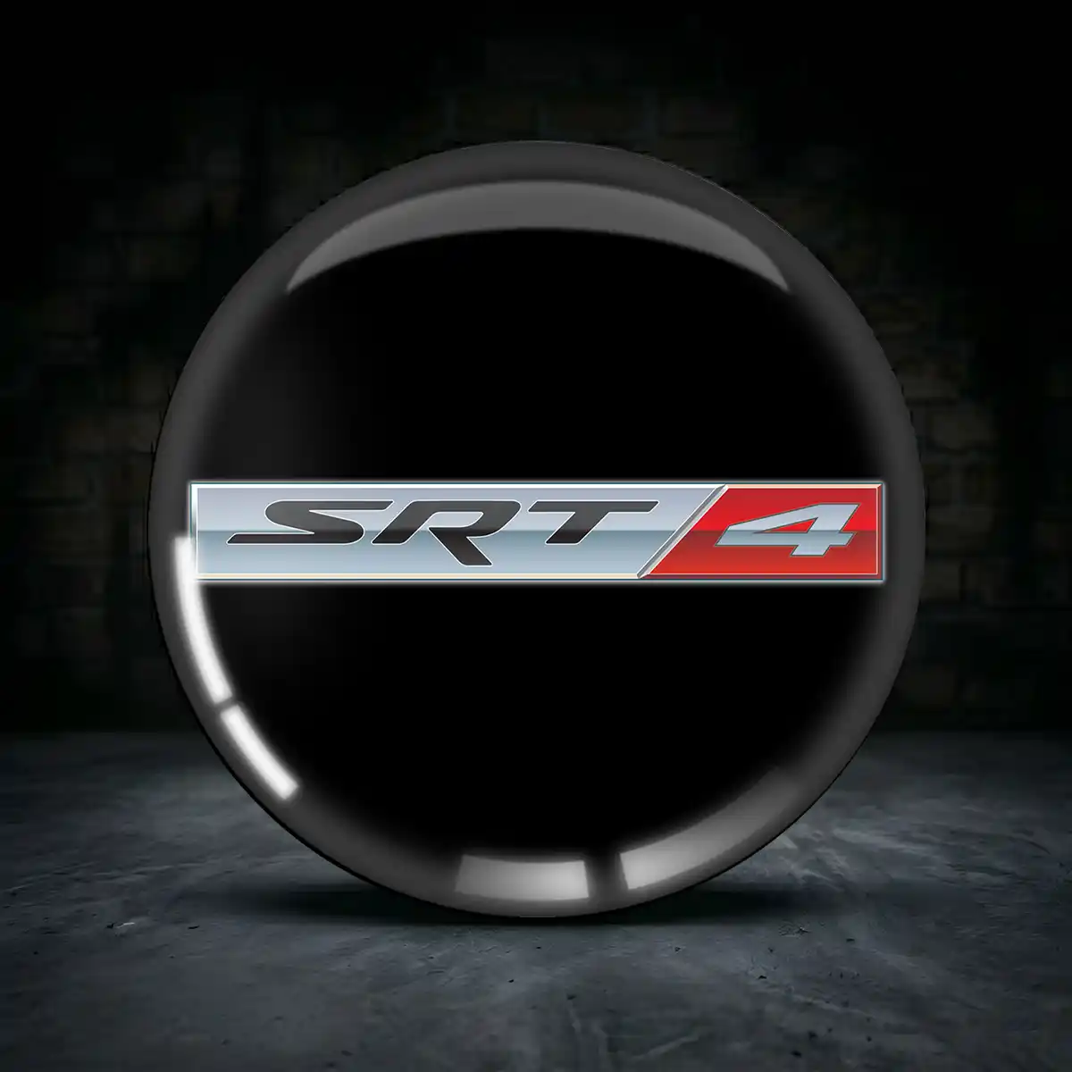 Dodge SRT Aufkleber Epoxidharz Stilvolles Design