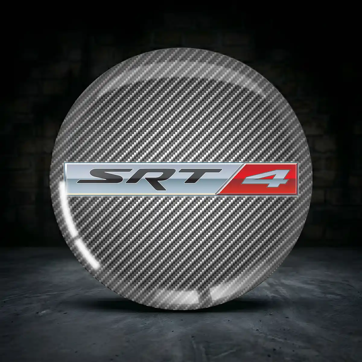 Dodge SRT Embleme Silikon Aufkleber Stilvolles Design