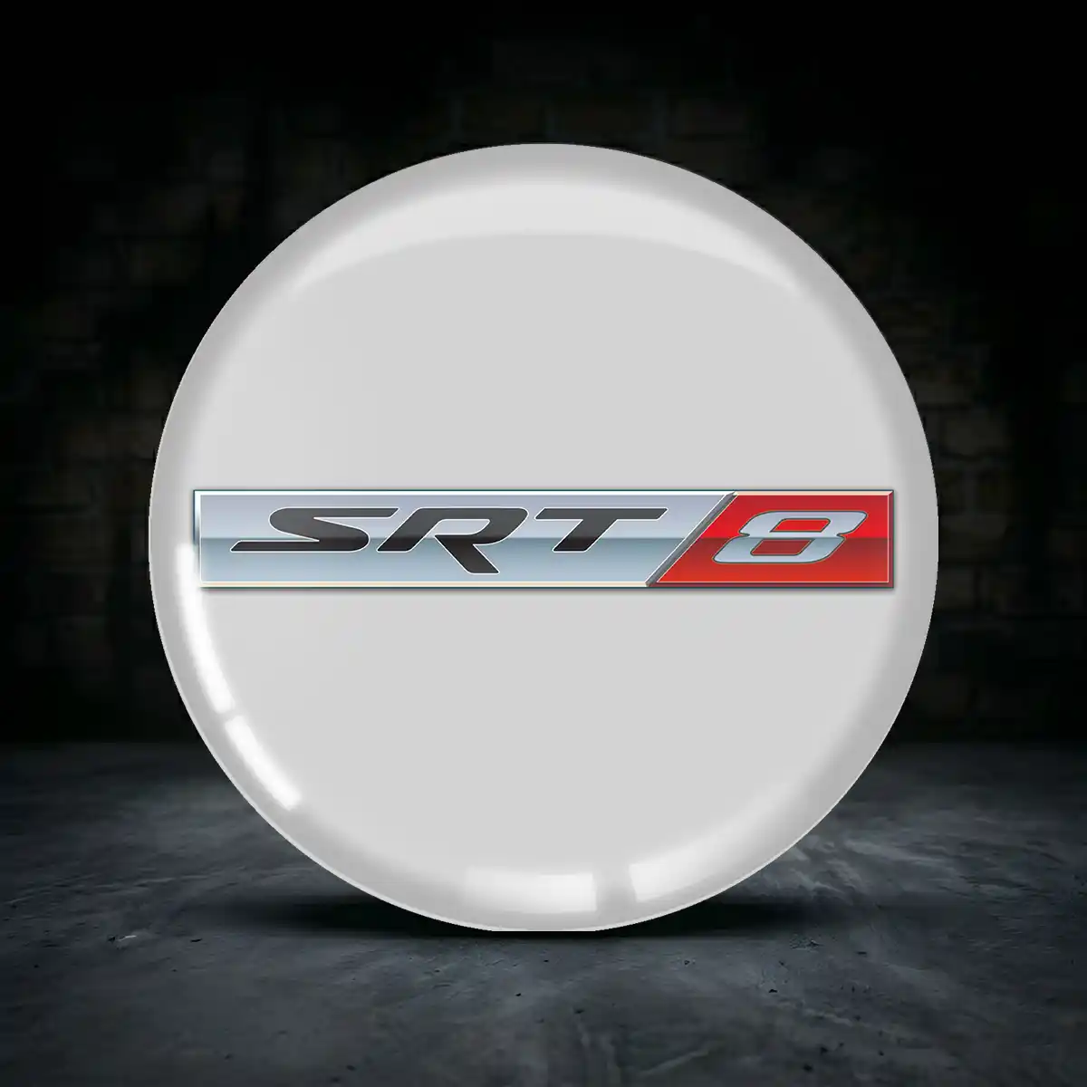 Dodge SRT Silikon Aufkleber Embleme Hohe Qualität