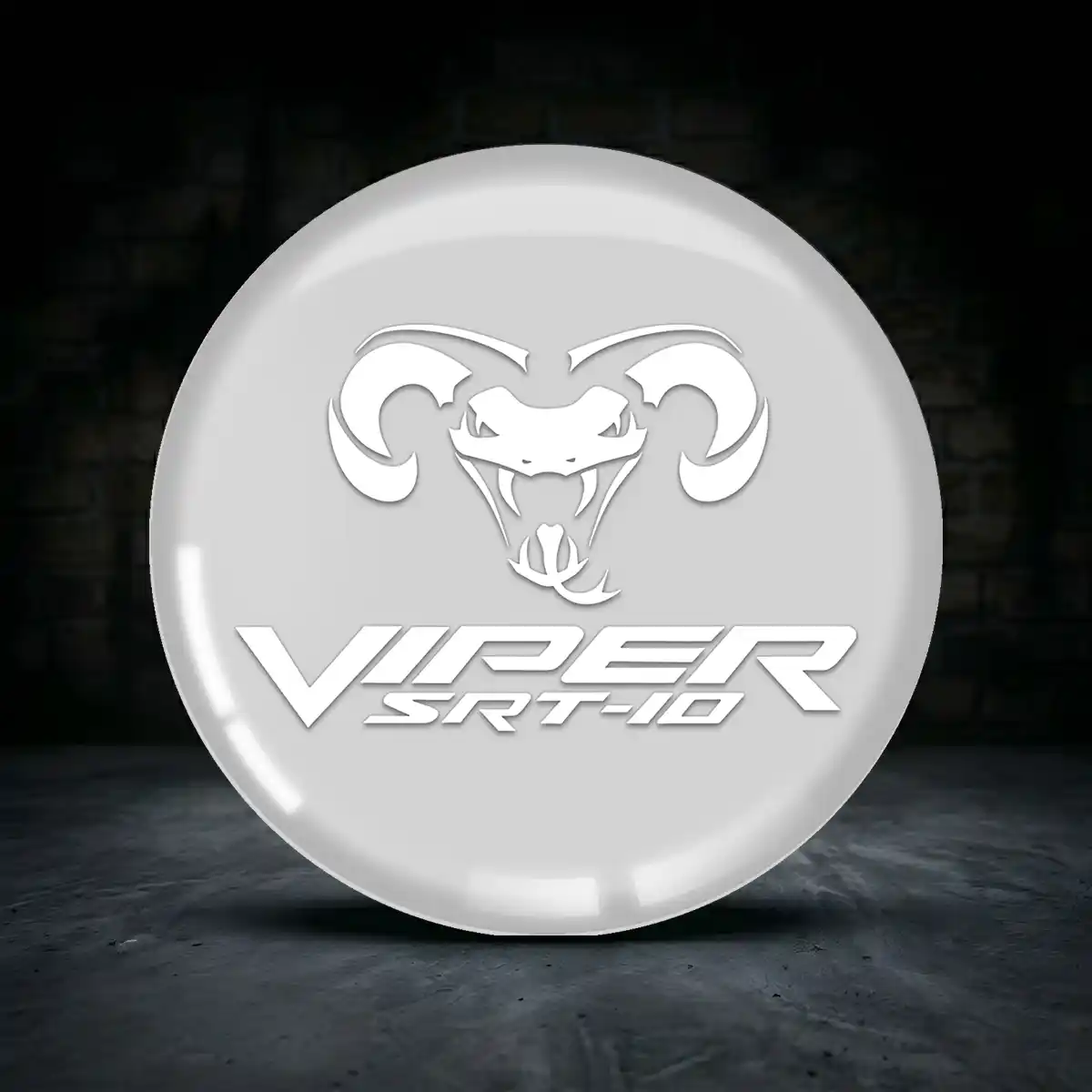 Dodge Viper Aufkleber Felgenemblem Silikon Hohe Qualität
