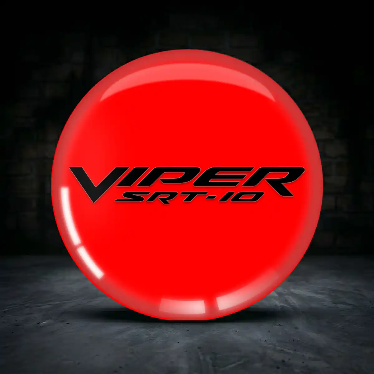 Dodge Viper Aufkleber Silikon Embleme Premium-Edition