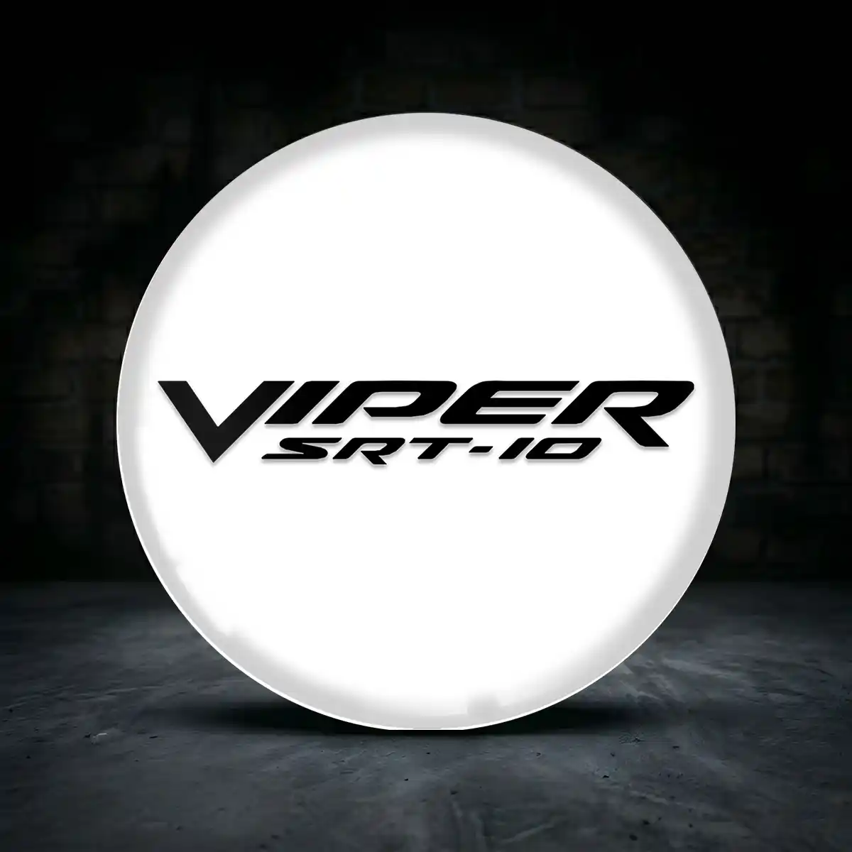 Dodge Viper Felgenemblem Aufkleber Premium-Edition