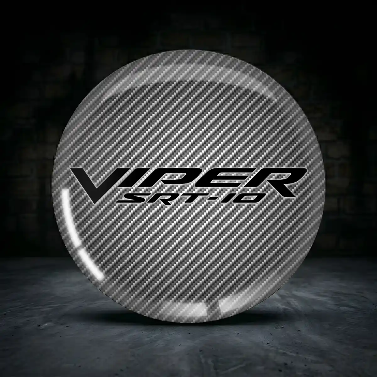 Dodge Viper Radmitte Aufkleber Stilvolles Design
