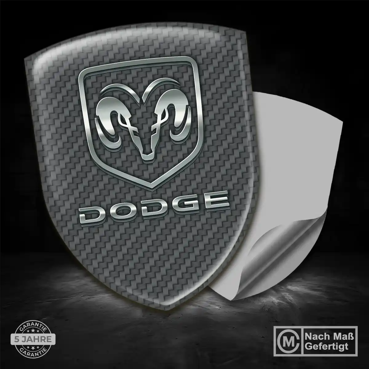 Dodge Wappen Aufkleber Auto Hohe Qualität
