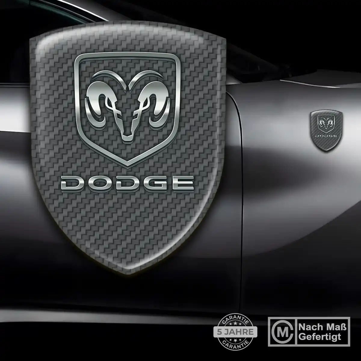Dodge Wappen Aufkleber Auto Hohe Qualität