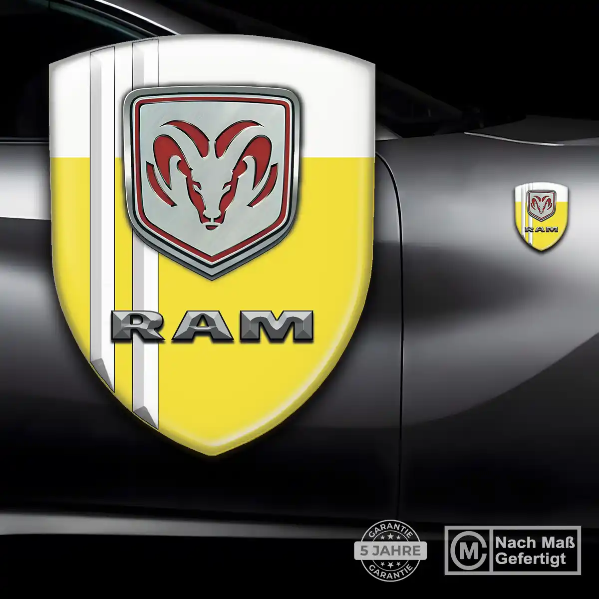 Dodge Wappen Aufkleber Hohe Qualität