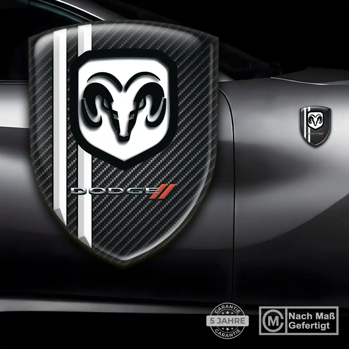 Dodge Wappen Emblem Hohe Qualität