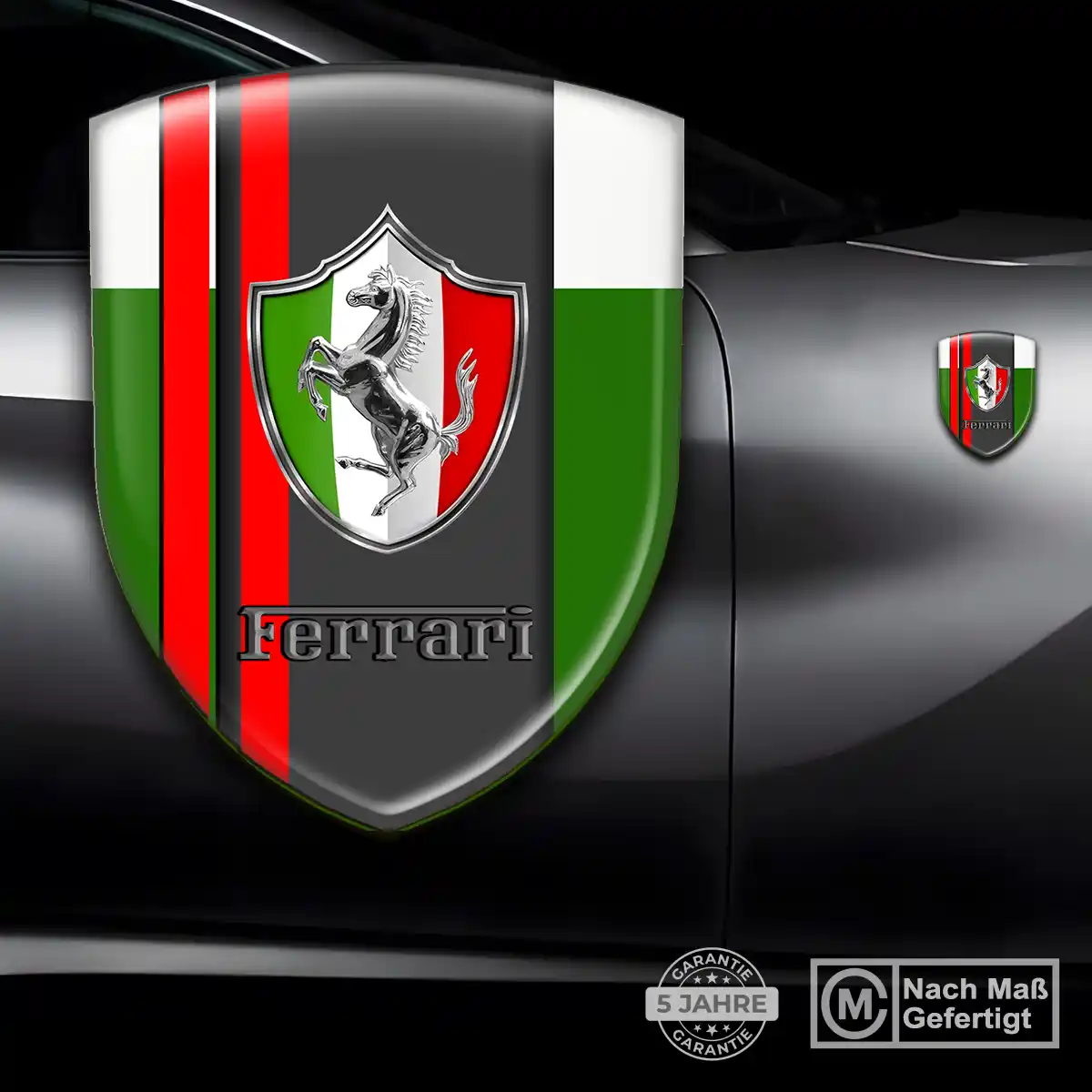 Ferrari Aufkleber Auto Stilvolles Design