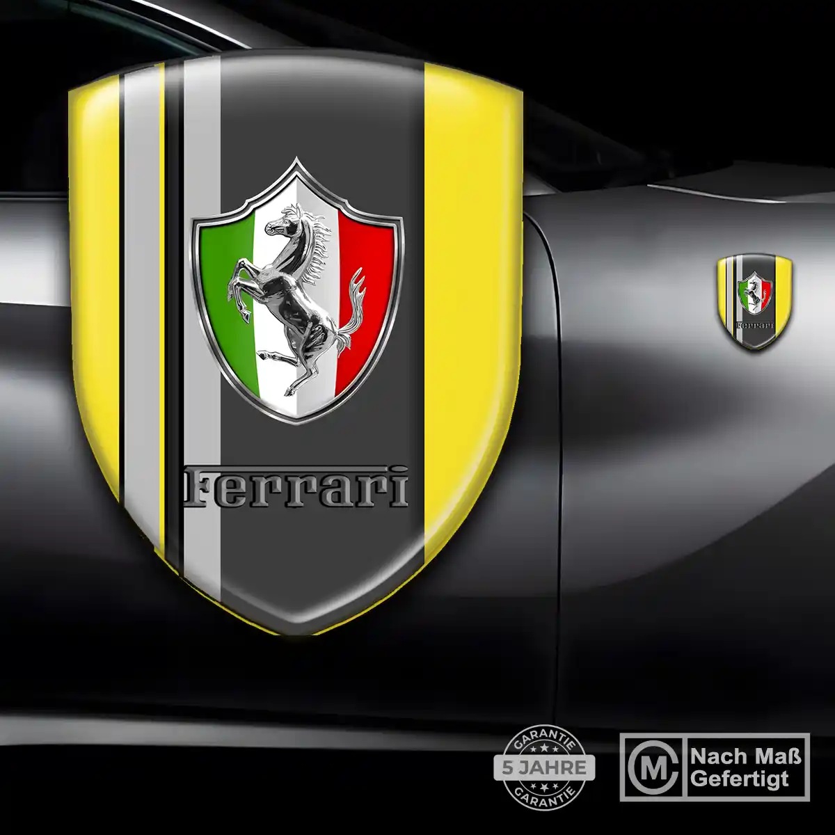 Ferrari Aufkleber Emblem Auto Hohe Qualität