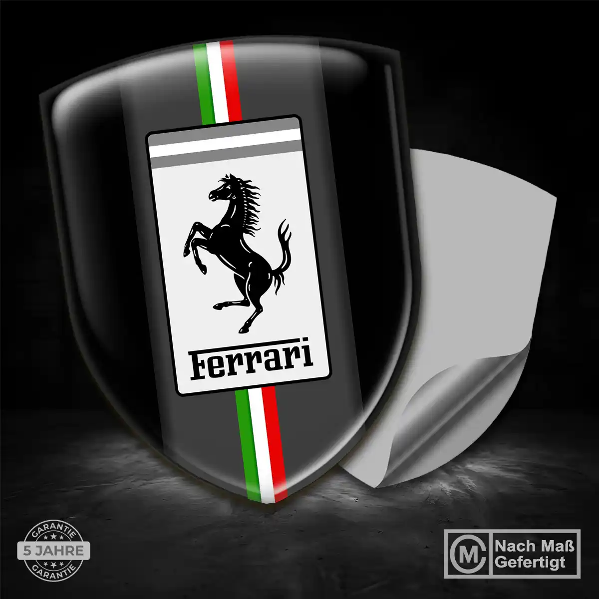 Ferrari Aufkleber Embleme Silikon Auto Hohe Qualität