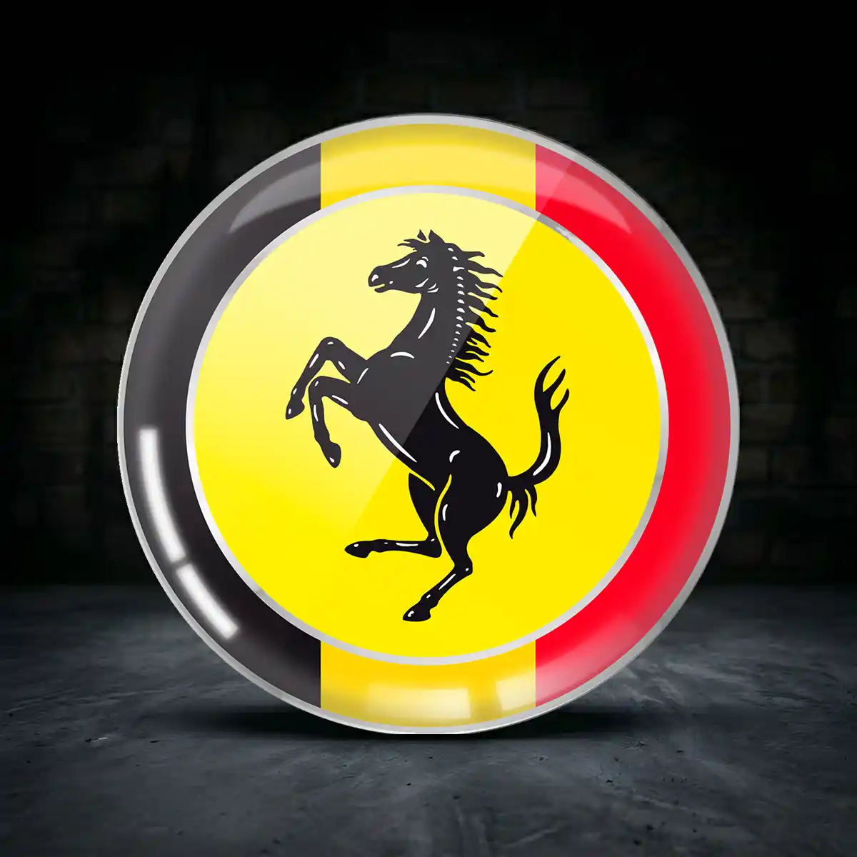 Ferrari Aufkleber Fur Radkappen Hochwertiges Harz